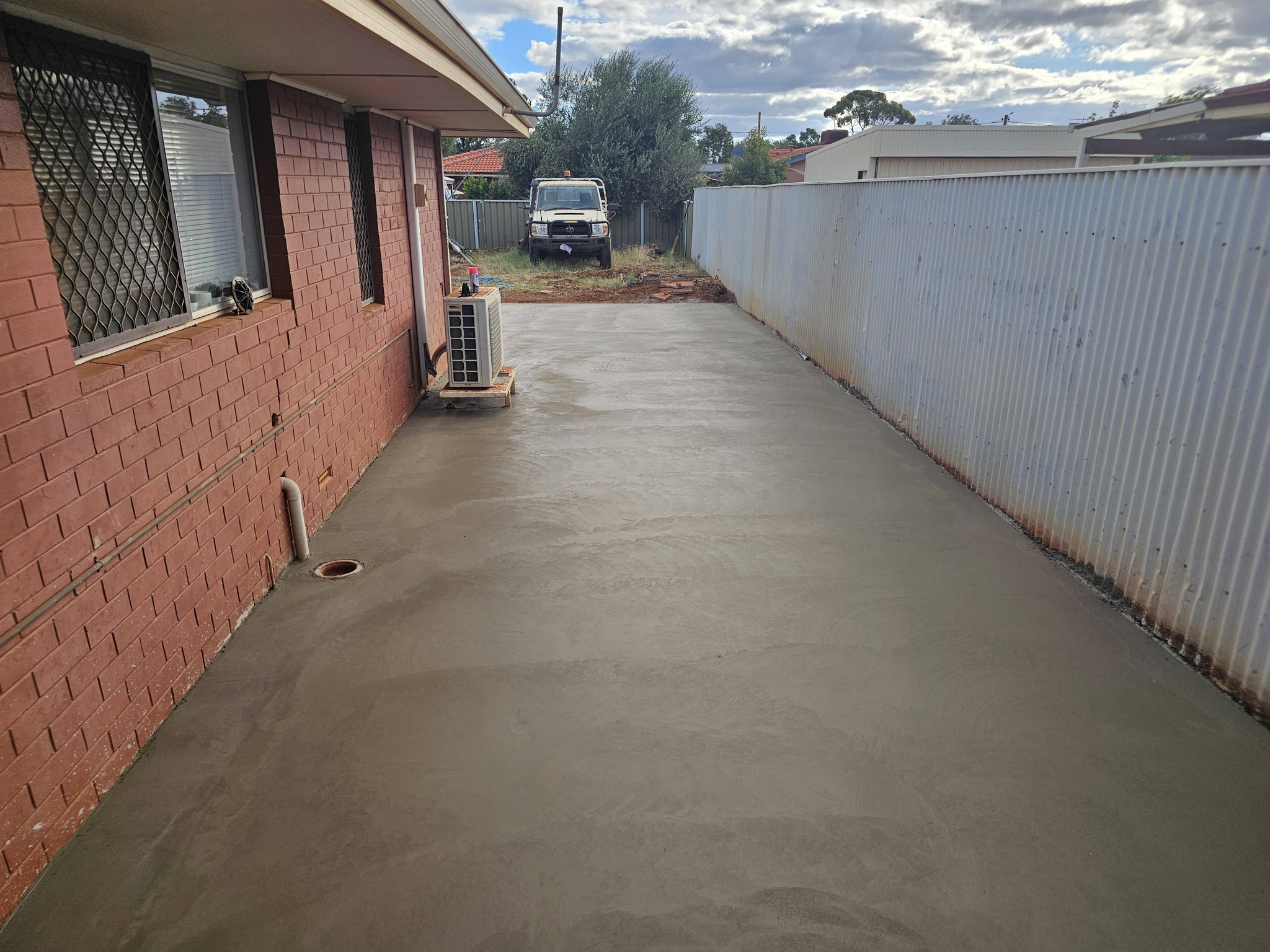 Concrete path by Hayes Concrete Services